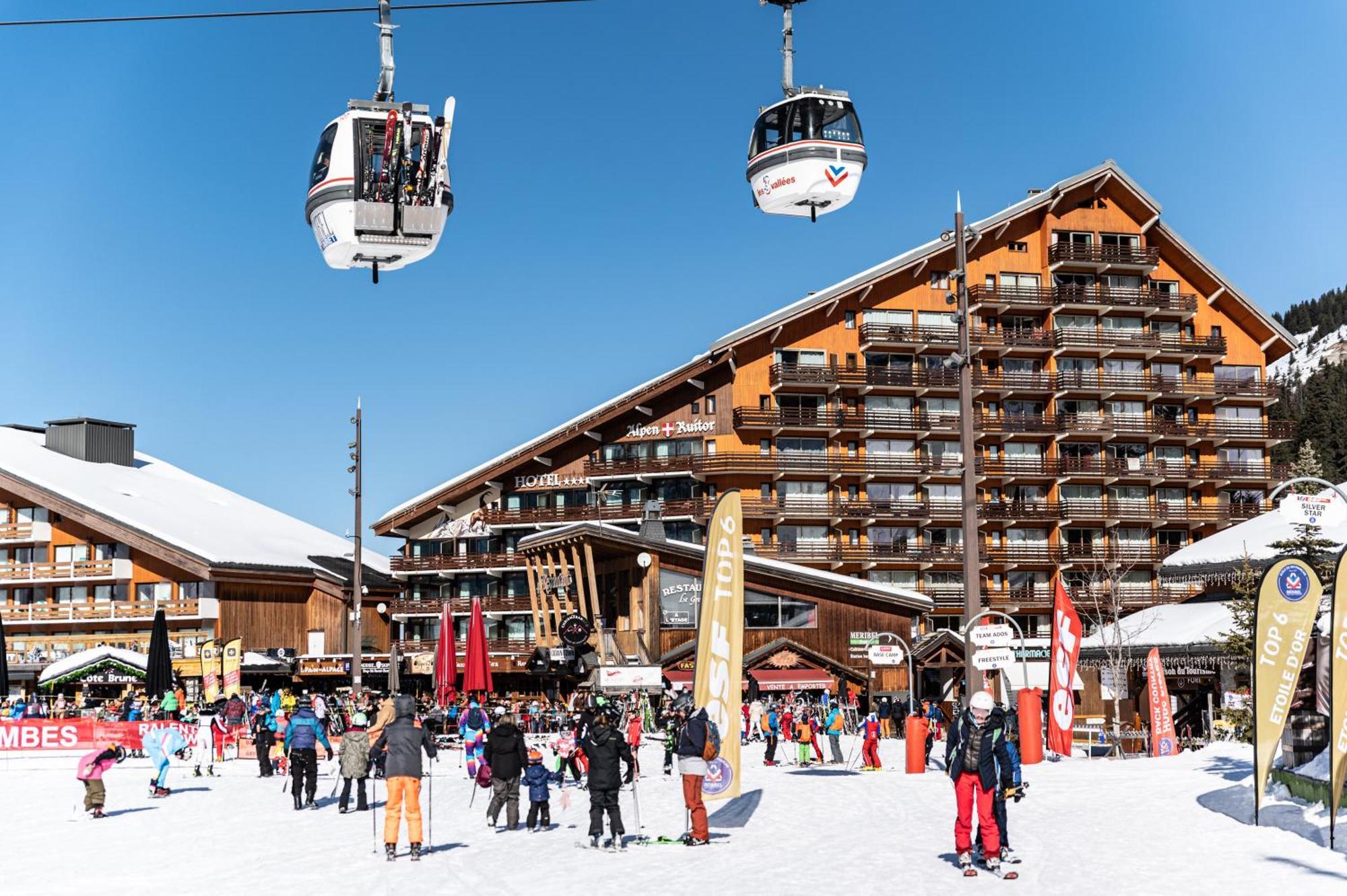 Hotel Alpen Ruitor Мерибель Экстерьер фото