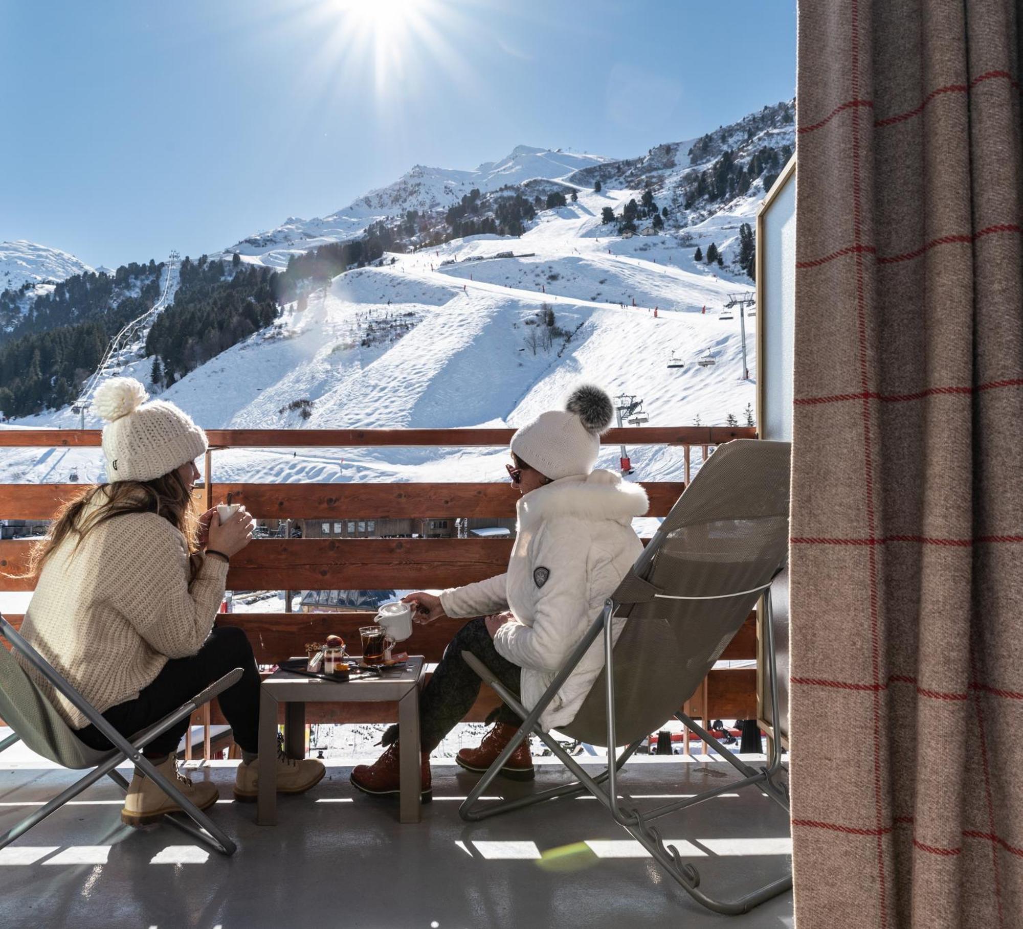 Hotel Alpen Ruitor Мерибель Экстерьер фото
