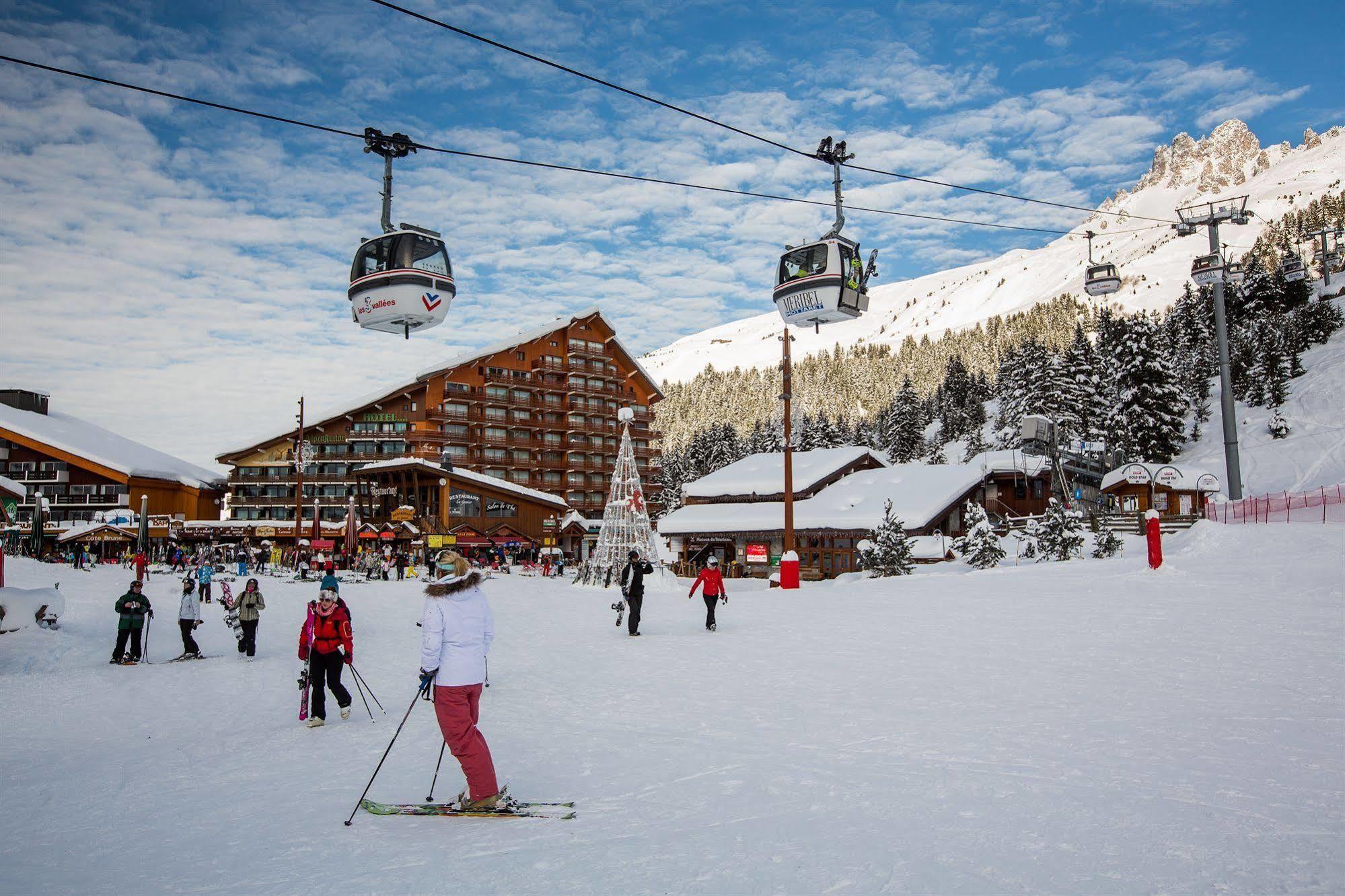 Hotel Alpen Ruitor Мерибель Экстерьер фото