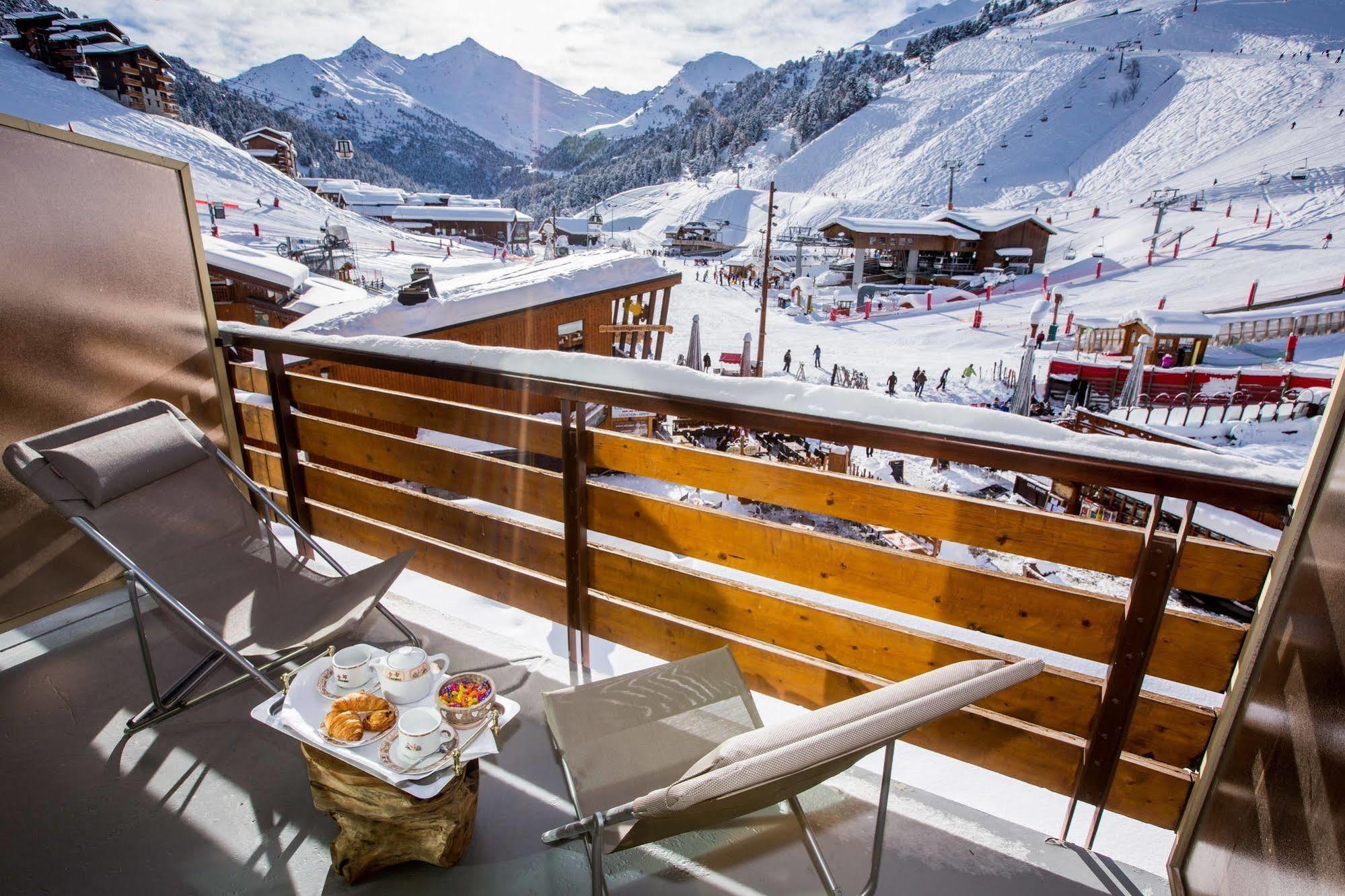Hotel Alpen Ruitor Мерибель Экстерьер фото
